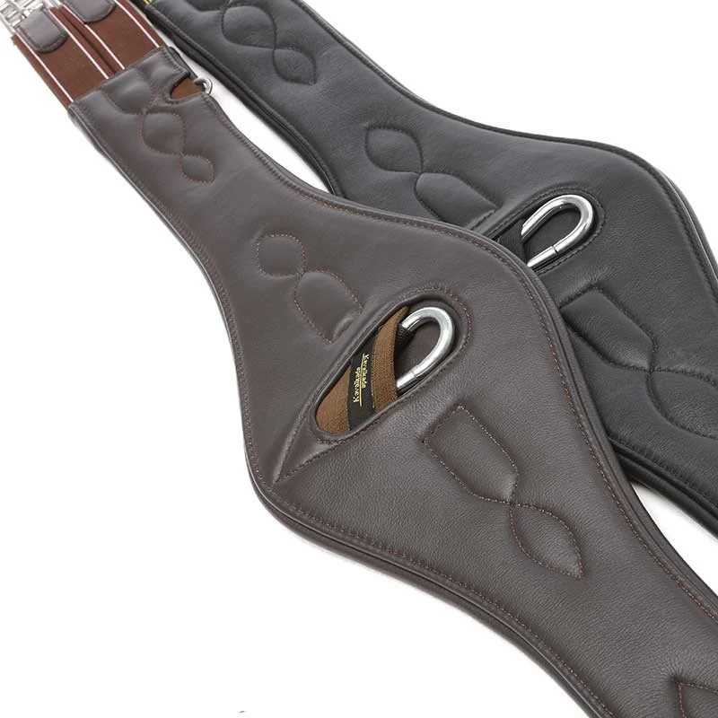 Leather Saddle Girth Soft-Comfort Elast 7 Leather Saddle Girth Soft-Comfort Elast - Image 5