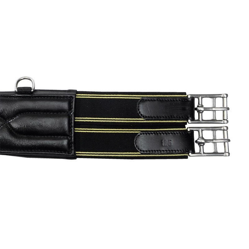 Leather Saddle Girth Soft-Comfort Elast 3 Leather Saddle Girth Soft-Comfort Elast