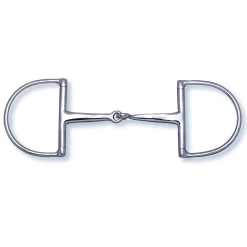 Single Broken D-ring Snaffle 2 In 1