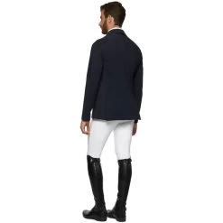 Cavalleria Toscana Men's Jacket Lightweight Jersey Zip Riding, Competition Jacket, Tournament Jacket -Equestrian Supplies Shop 22SSM GGU032 JE115 7901 02 1280x1280