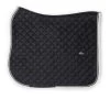 Anna Scarpati Saddle Pad Quinoa 30 FW22, Dressage Saddle Pad -Equestrian Supplies Shop Anna Scarpati Dressurschabracke Quinoa Nero 1280x1280