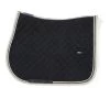 Anna Scarpati Saddle Pad Queto 29 FW22, Jumping Saddle Pad -Equestrian Supplies Shop Anna Scarptai Springschabracke Queto Nero 1280x1280