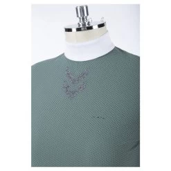 Women´s Competition Shirt Biscuit SS23, Short Sleeved -Equestrian Supplies Shop BISCUIT 23T 36V Giada part 1 processed 1280x1280