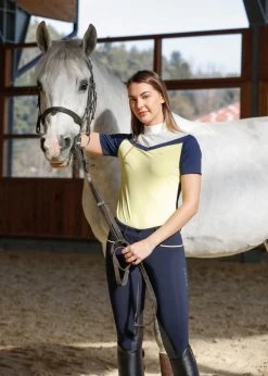Competition Shirt Women's Biwait SS22, Short Sleeved -Equestrian Supplies Shop BIWAIT 22T NIPING 22T ZODIAK A0A0842 S Pessina 1280x1280