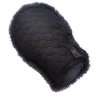 Grooming Glove, Lambskin -Equestrian Supplies Shop Christ Putzhandschuh schwarz anthrazit 1280x1280