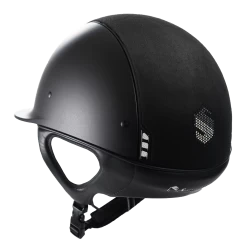 Riding Helmet Classic SM, Top Holo Shield Sw, Trim Matt, Blazon Blk Chrm, 5 Holo Stones 10 Riding Helmet Classic SM, Top Holo Shield Sw, Trim Matt, Blazon Blk Chrm, 5 Holo Stones -Equestrian Supplies Shop DSC01952 1280x1280