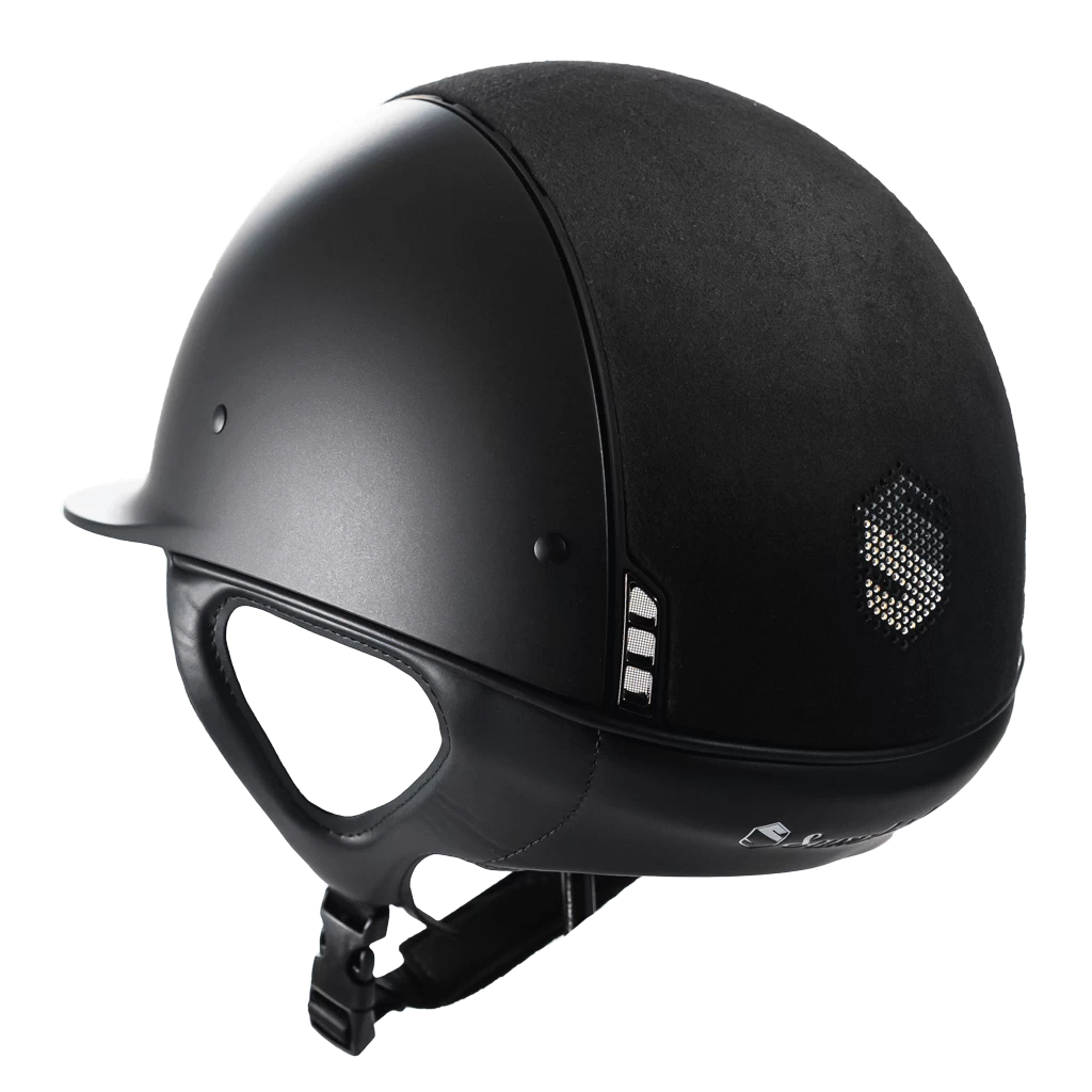 Riding Helmet Classic SM, Top Holo Shield Sw, Trim Matt, Blazon Blk Chrm, 5 Holo Stones 4 Riding Helmet Classic SM, Top Holo Shield Sw, Trim Matt, Blazon Blk Chrm, 5 Holo Stones - Image 2