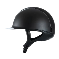 Riding Helmet Classic SM, Top Alct Holo Shield Sw, Trim+Blazon Black Chrome, 5 Holo Stones -Equestrian Supplies Shop DSC02008 1280x1280