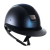 Riding Helmet MS SM, Holo Shield Sw,FB Alct, Trim Matt,Blazon Blk Chrm, 5 Sw Metallic Blue 1 Riding Helmet MS SM, Holo Shield Sw,FB Alct, Trim Matt,Blazon Blk Chrm, 5 Sw Metallic Blue -Equestrian Supplies Shop DSC02255 1280x1280