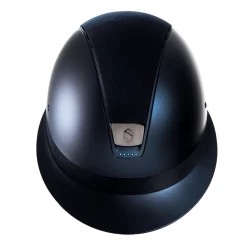 Riding Helmet MS SM, Holo Shield Sw,FB Alct, Trim Matt,Blazon Blk Chrm, 5 Sw Metallic Blue -Equestrian Supplies Shop DSC02261 1280x1280