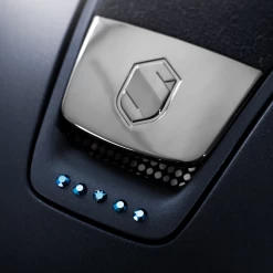 Riding Helmet MS SM, Holo Shield Sw,FB Alct, Trim Matt,Blazon Blk Chrm, 5 Sw Metallic Blue -Equestrian Supplies Shop DSC02266 1280x1280