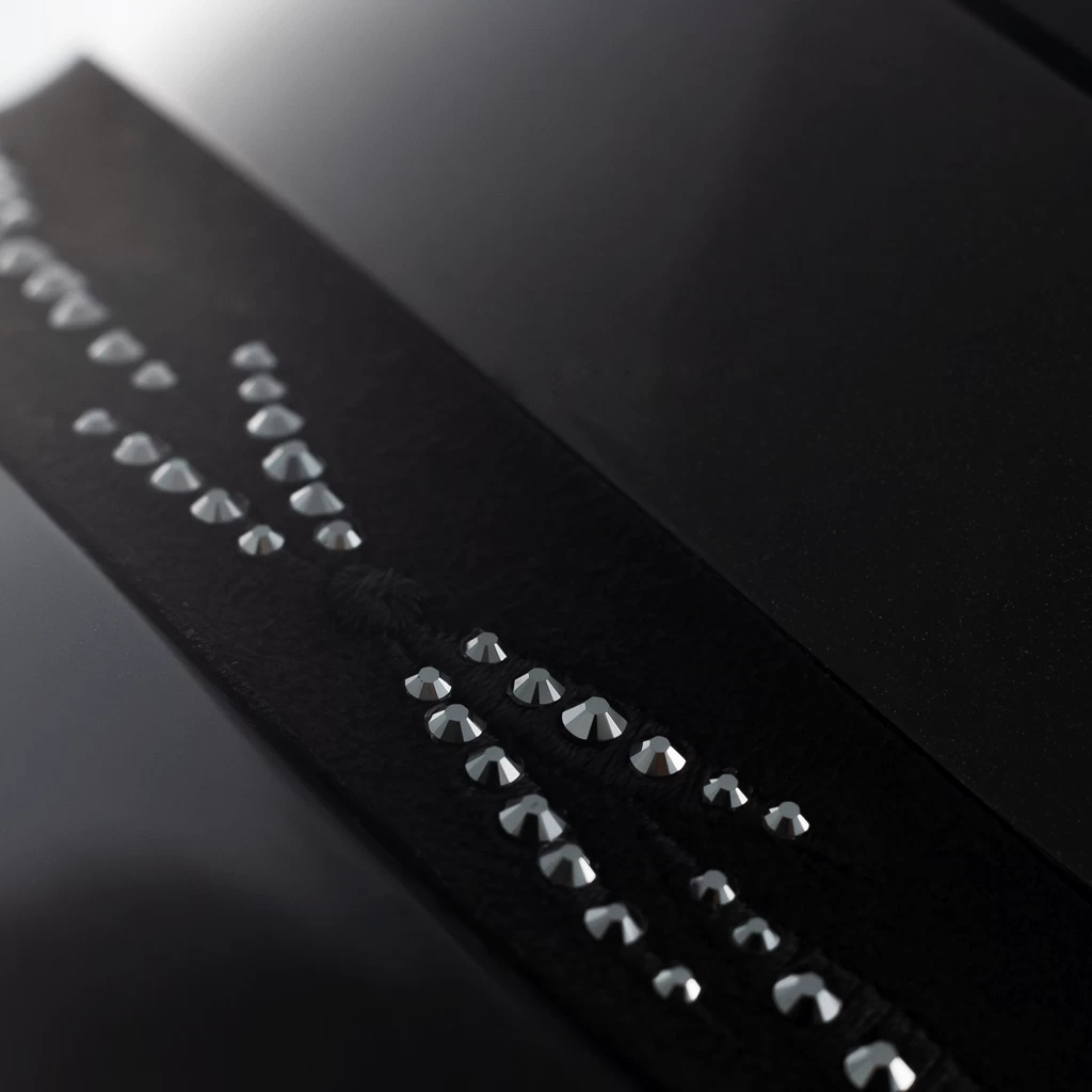 Riding Helmet MS SG, Holo Shield Sw, FB Flower Sw,Trim Matt,Blazon Blk Chrm,5 Jet Hematite 9 Riding Helmet MS SG, Holo Shield Sw, FB Flower Sw,Trim Matt,Blazon Blk Chrm,5 Jet Hematite - Image 7