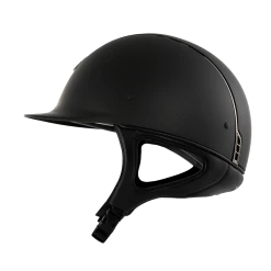 Riding Helmet Classic Shadowmatt, Trim Black Chrome, Blazon Crystal Fabric Metal Eclipse -Equestrian Supplies Shop DSC03058 1280x1280