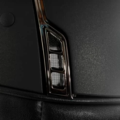 Riding Helmet Classic Shadowmatt, Trim Black Chrome, Blazon Crystal Fabric Metal Eclipse -Equestrian Supplies Shop DSC03062 1280x1280