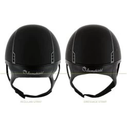Riding Helmet Classic SM,Top Crystal Leaf,Trim+Blazon Blk Chrome, With Dressage Chin Strap 7 Riding Helmet Classic SM,Top Crystal Leaf,Trim+Blazon Blk Chrome, With Dressage Chin Strap -Equestrian Supplies Shop Dressurausschnitt processed 1280x1280