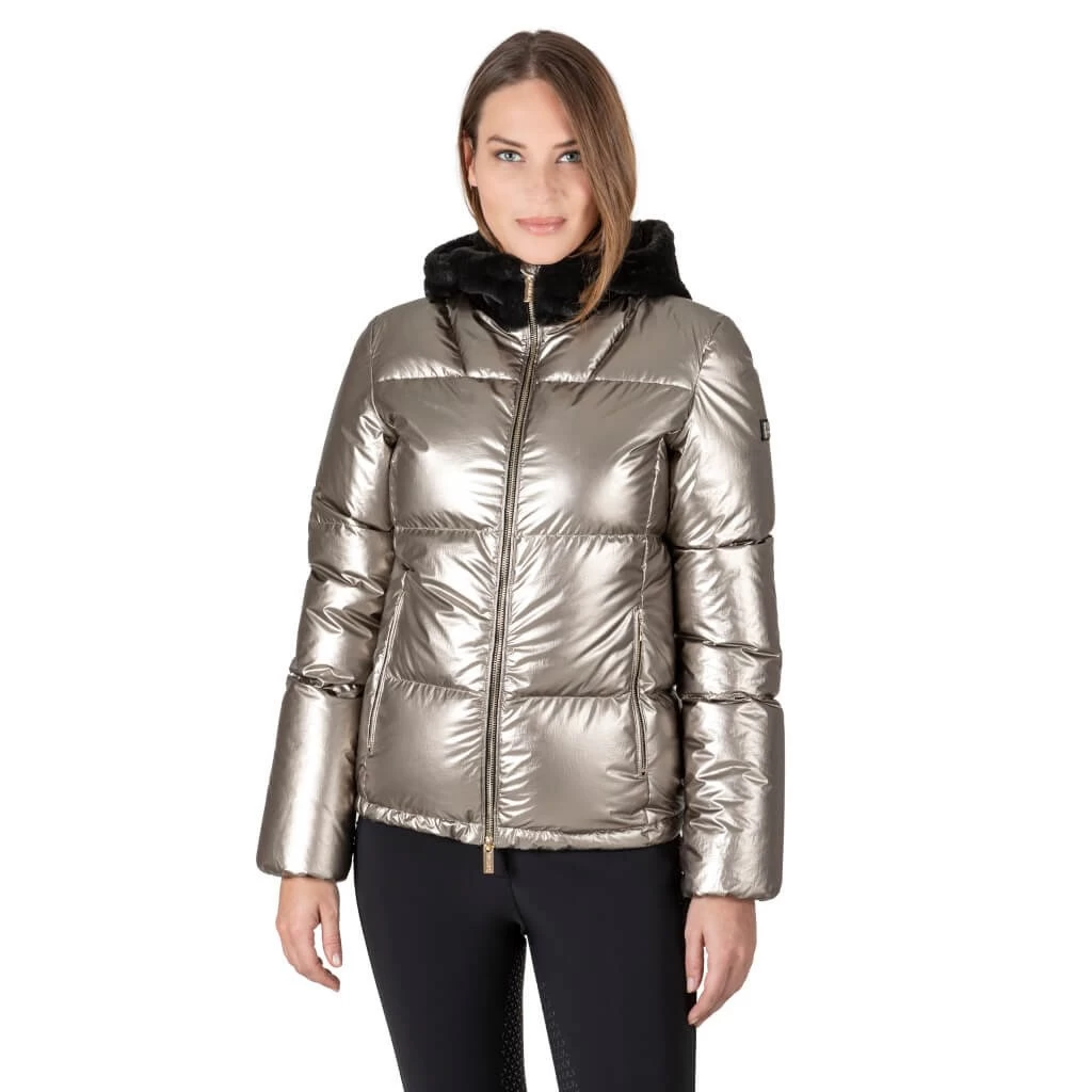 Women's Jacket Gatheg FW22, Winter Jacket 3 Women's Jacket Gatheg FW22, Winter Jacket