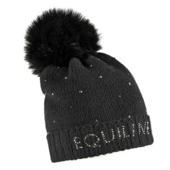 Women's Beanie Glueg FW22, Pom-Pom Beanie, Fur Pom-Pom