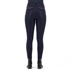 Women`s Breeches ERAmore FW23, Full-Seat, Full-Grip -Equestrian Supplies Shop EuroStar Reithose ERAmore navy 2 processed 1280x1280