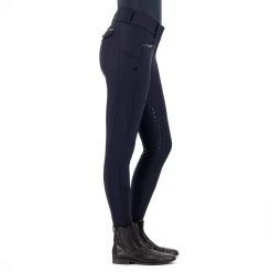 Women`s Breeches ERAmore FW23, Full-Seat, Full-Grip -Equestrian Supplies Shop EuroStar Reithose ERAmore navy 4 processed 1280x1280