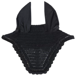 Kentucky Horsewear Fly Bonnet Wellington Stone & Pearl