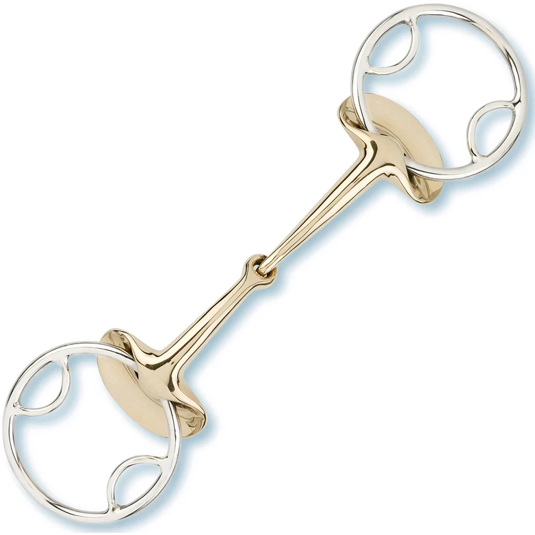 Single Broken 4 In 1 Snaffle Golden Wings 3 Single Broken 4 In 1 Snaffle Golden Wings