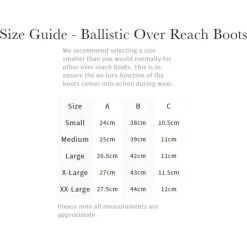 Over Reach Boots Form Ballistic 22 Over Reach Boots Form Ballistic -Equestrian Supplies Shop Grossentabelle Ballistic 1 processed 1280x1280