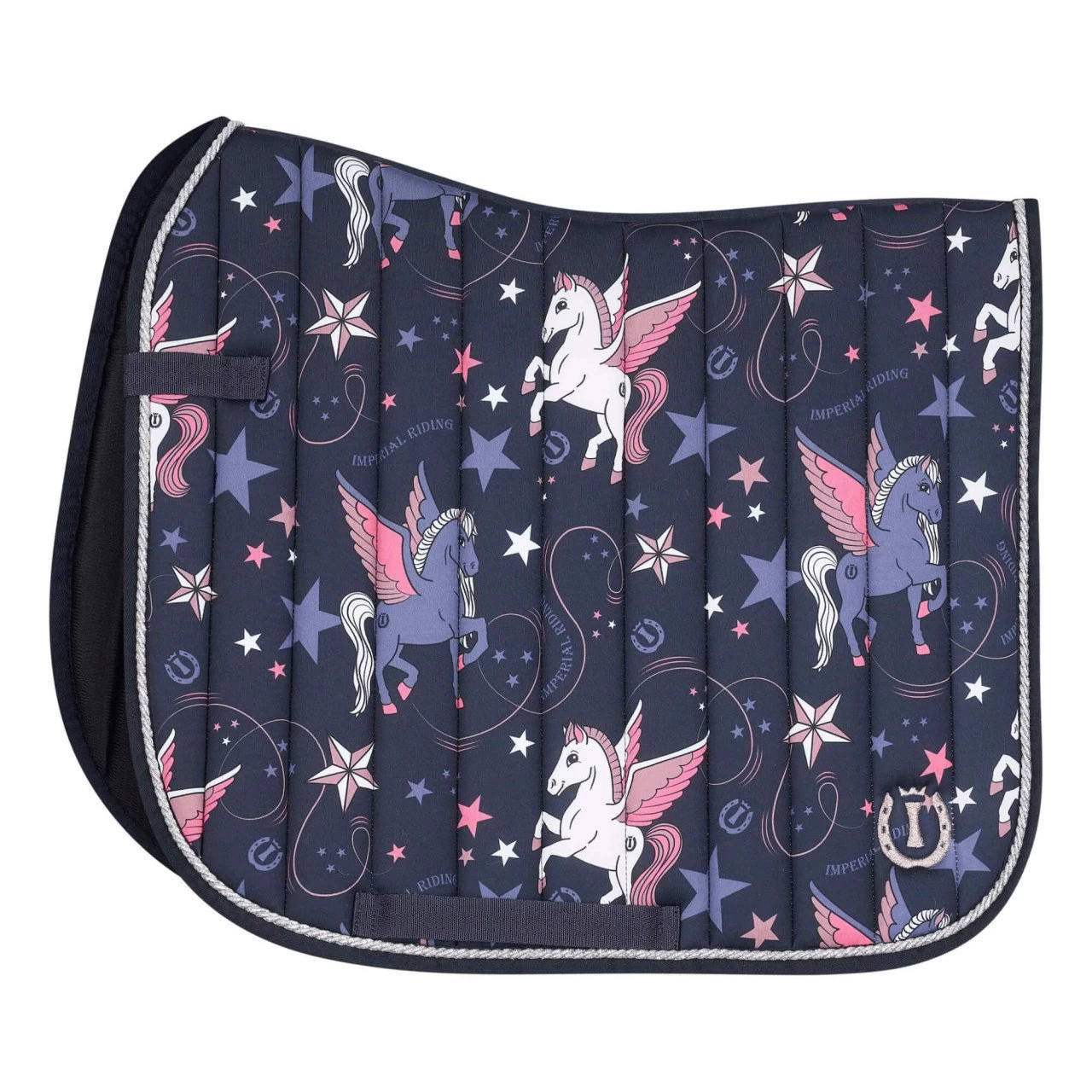Dressage Saddle Pad IRHStormy FW23, With Glitter 3 Dressage Saddle Pad IRHStormy FW23, With Glitter
