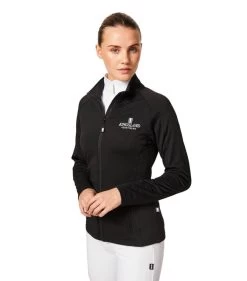 Training Jacket Women's Classic -Equestrian Supplies Shop Kingsland Trainingsjacke Fleece Classic black 2 1280x1280