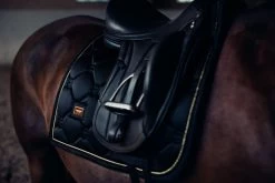 Saddle Pad Black Gold, Dressage Saddle Pad -Equestrian Supplies Shop MG 0037 1280x1280