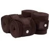 Bandages Polos Signature FW23, Fleece Bandages, Pack Of 4 -Equestrian Supplies Shop PS of Sweden bandagen polos signature coffee 1280x1280