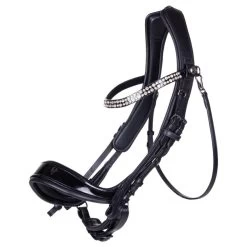 Double Bridle FayPerform Shine, With Swedish Noseband