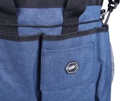Grooming Bag 9 Grooming Bag -Equestrian Supplies Shop QHP Putztasche blau Detail 2 1280x1280