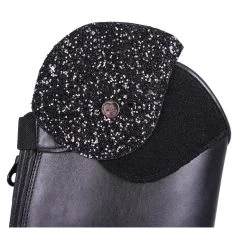 Riding Boots Romy Junior, Leather Riding Boots, Girl's, Women's, Black -Equestrian Supplies Shop QHP Reitstiefel Romy Top 1280x1280