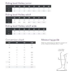 Riding Boots Hailey Adult, Leather Riding Boots, Women's, Black -Equestrian Supplies Shop QHP Reitstiefel Hailey Adult Grossen processed 1280x1280