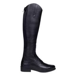 Women's Thermo Riding Boot Calgary Adult With Synthetic Fur, Black