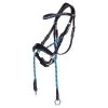 Bitless Bridle Thunderbolt With Reins -Equestrian Supplies Shop QHP Trense Gebisslos Thunderbolt deeplake 1 processed 1280x1280