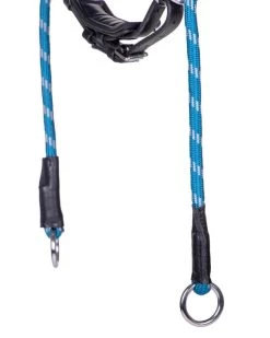 Bitless Bridle Thunderbolt With Reins -Equestrian Supplies Shop QHP Trense Gebisslos Thunderbolt deeplake 4 processed 1280x1280