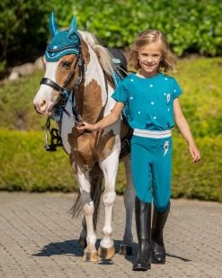 Bitless Bridle Thunderbolt With Reins -Equestrian Supplies Shop QHP Trense Gebisslos Thunderbolt deeplake 5 processed 1280x1280