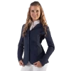 Jacket Women’s Novèn, Competition Jacket, Show Jacket -Equestrian Supplies Shop QHP Turniersakko Nov n navy vorne 1280x1280