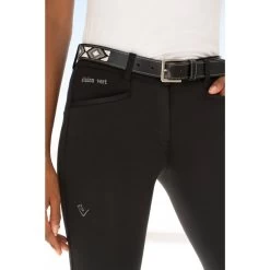 Women's Breeches Quick Star Knee Grip -Equestrian Supplies Shop Quick Star Black Mood2 processed 1280x1280
