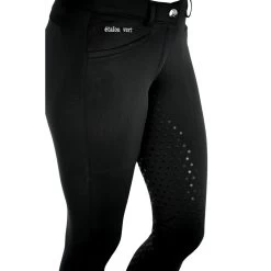 Women's Breeches Quick Star, Full Grip -Equestrian Supplies Shop Quick Star FG Black Detail processed 1280x1280