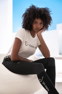 Women's Breeches Quick Star, Full Grip -Equestrian Supplies Shop Quick Star FG Black Mood1 processed 1280x1280