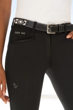 Women's Breeches Quick Star, Full Grip -Equestrian Supplies Shop Quick Star FG Black Mood2 processed 1280x1280