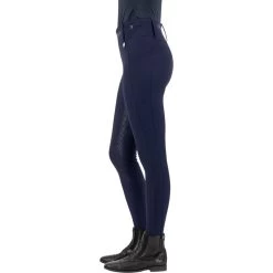 Women's Riding Leggings HVPFavourite FW23, Full Seat, Full Grip, Highwaist -Equestrian Supplies Shop Reithose HVPFavourite navy 3 processed 1280x1280