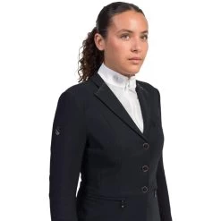 Womens´s Competition Jacket Victorine Crystal Intarsia FW23 -Equestrian Supplies Shop SQUARE VICTORINNE CHRYSTAL INTARSIA BLACK TONE ON TONE 1280x1280