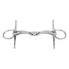 SATINOX Full-Cheek Bridle, Double Broken 2 SATINOX Full-Cheek Bridle, Double Broken -Equestrian Supplies Shop Satinox Schenkeltrense doppelt gebrochen 1280x1280