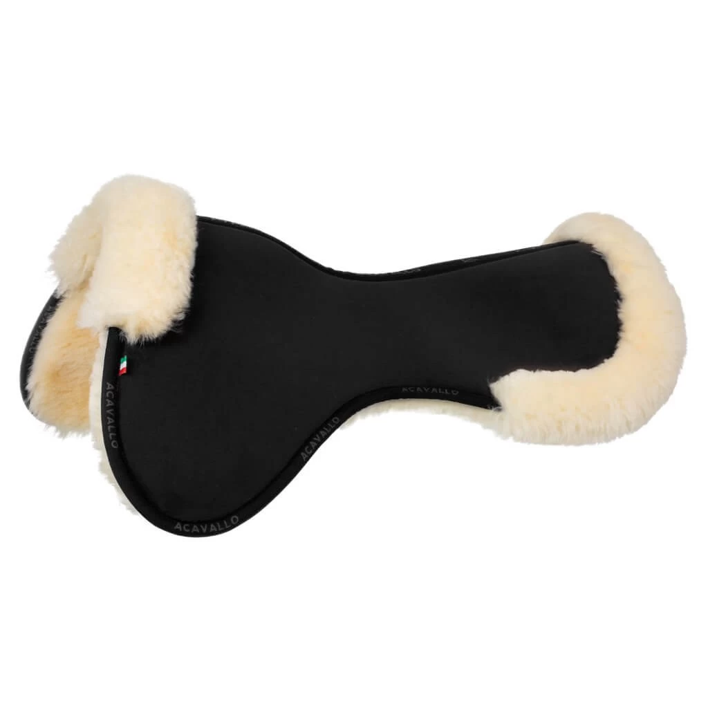 Saddle Pad Close Contact Memory Foam Full Sheepskin 3 Saddle Pad Close Contact Memory Foam Full Sheepskin