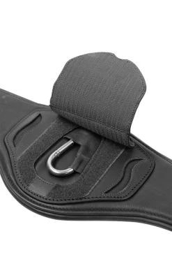 Schockemöhle Saddle Girth Portland, Anatomic Leather Girth -Equestrian Supplies Shop Schockem hle Sattelgurt Portland black 4 1280x1280