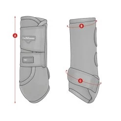 Tendon Boots Ultra Support 9 Tendon Boots Ultra Support -Equestrian Supplies Shop Size Charts supportboots 1 1280x1280