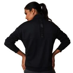 Ariat Women's Sweatshirt Breathe 1/2 Zip SS23 -Equestrian Supplies Shop ariat sweatshirt breathe black 4 1280x1280